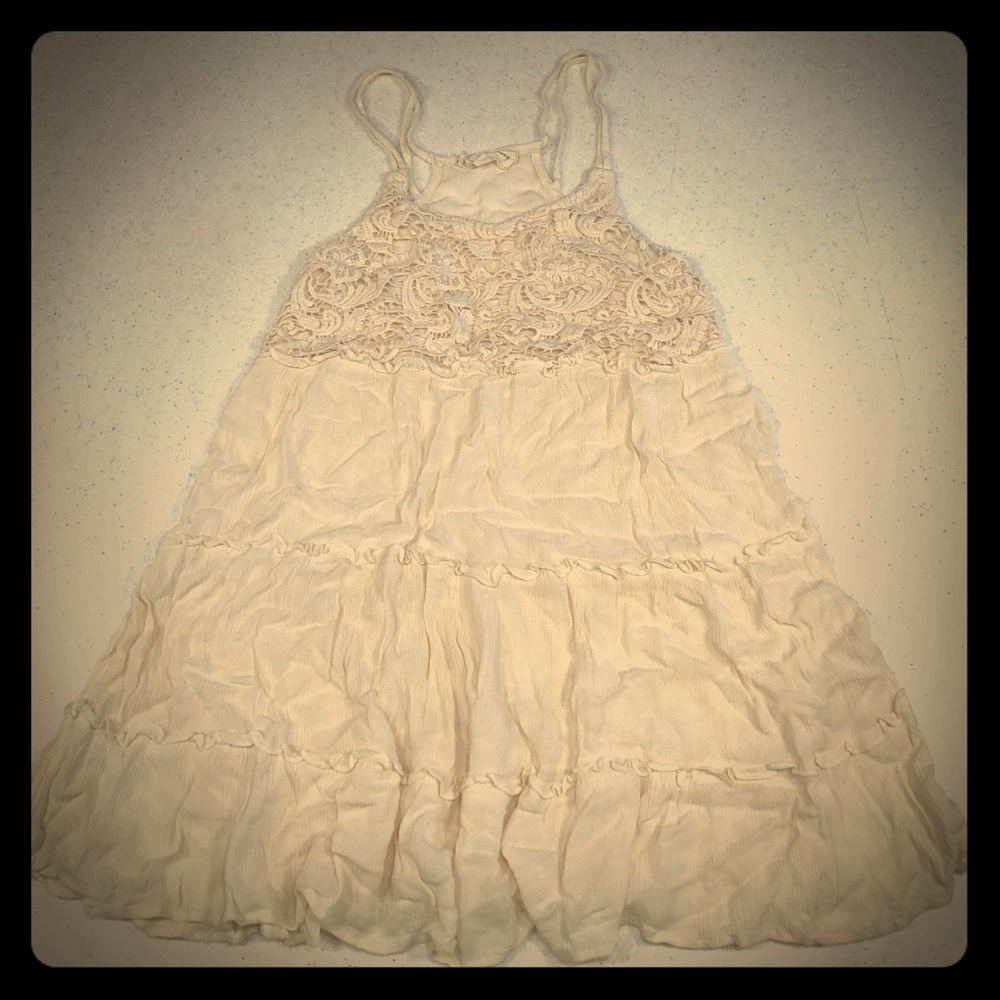 Ivory Crepe Sundress